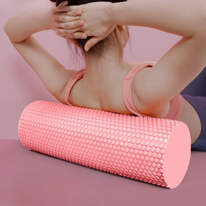 ヨガローラー、丸型EVAフォーム製、ピラティスエクササイズ用 - Home Gym Routine のレビューと価格