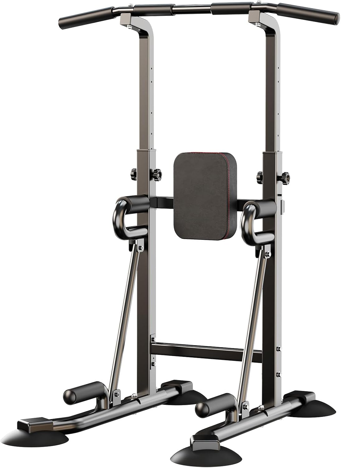 家庭用ジム向けのパワータワー・プルアップバー。自立式で多機能 - Leg Home Gym Workout のレビューと価格