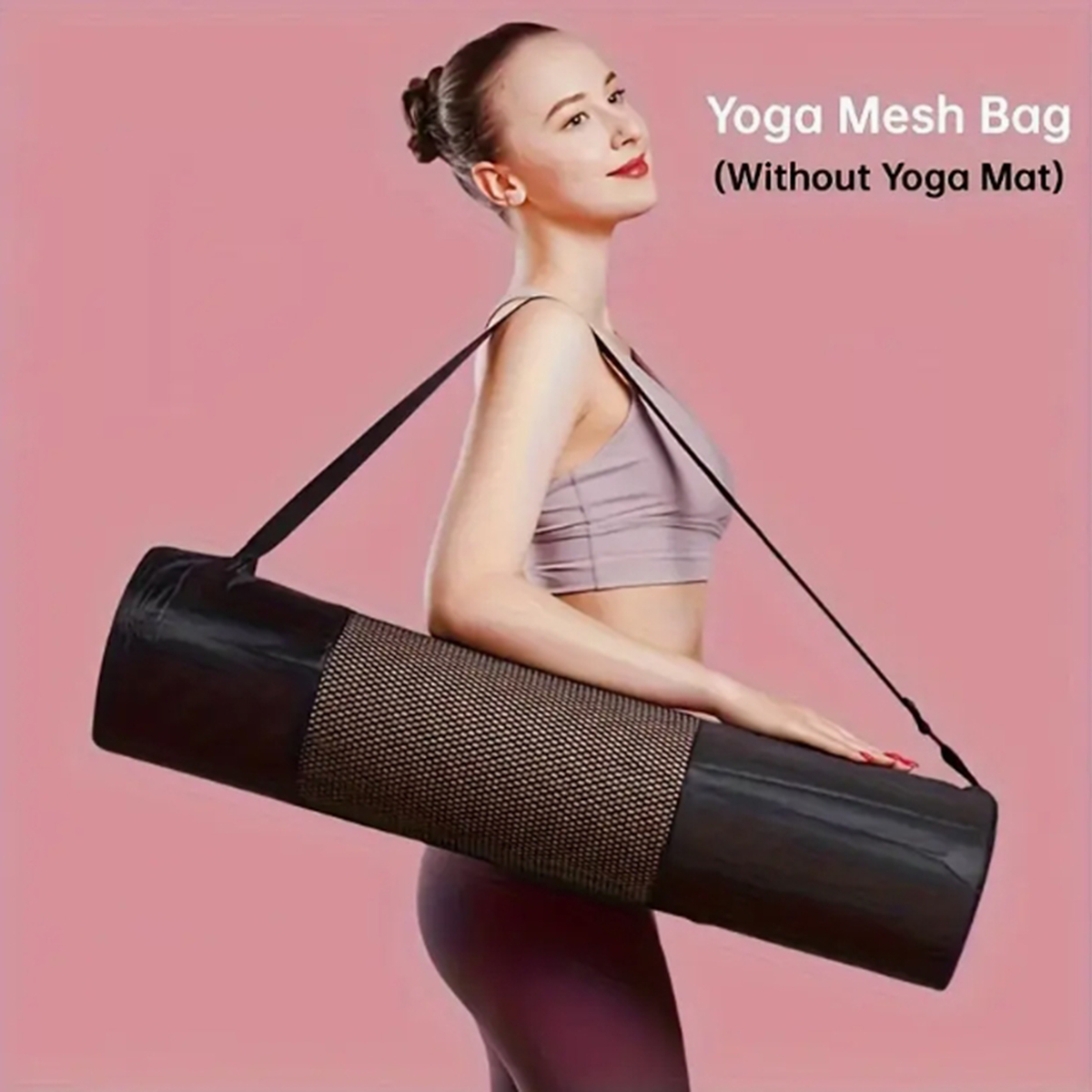 通気性のあるヨガマット収納メッシュバッグ - 耐久性のあるオ - Home Gym Yoga のレビューと価格