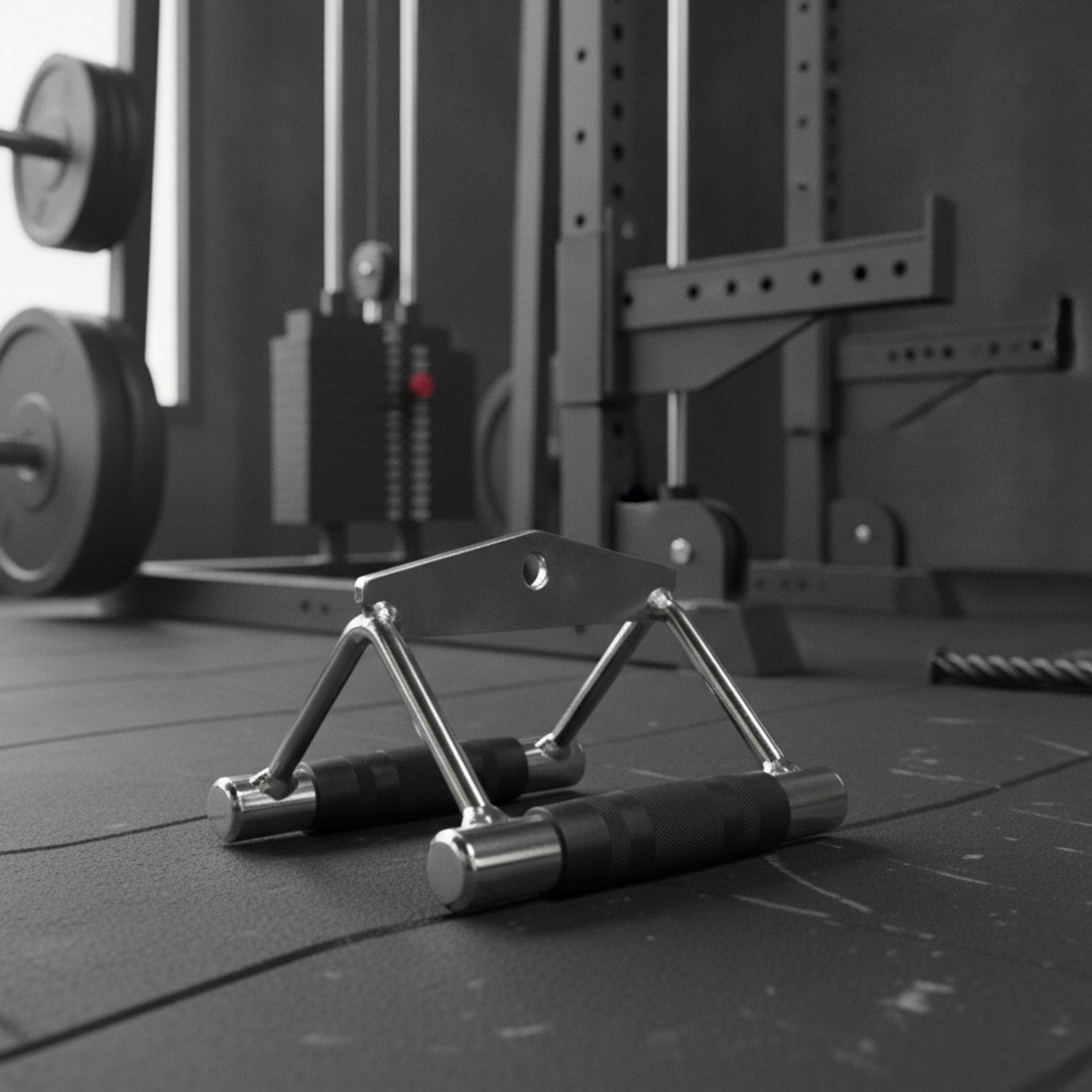 筋力トレーニング用ケーブルハンドル、滑り止め加工、ラットプル - Lat Pulldown Cable のレビューと価格